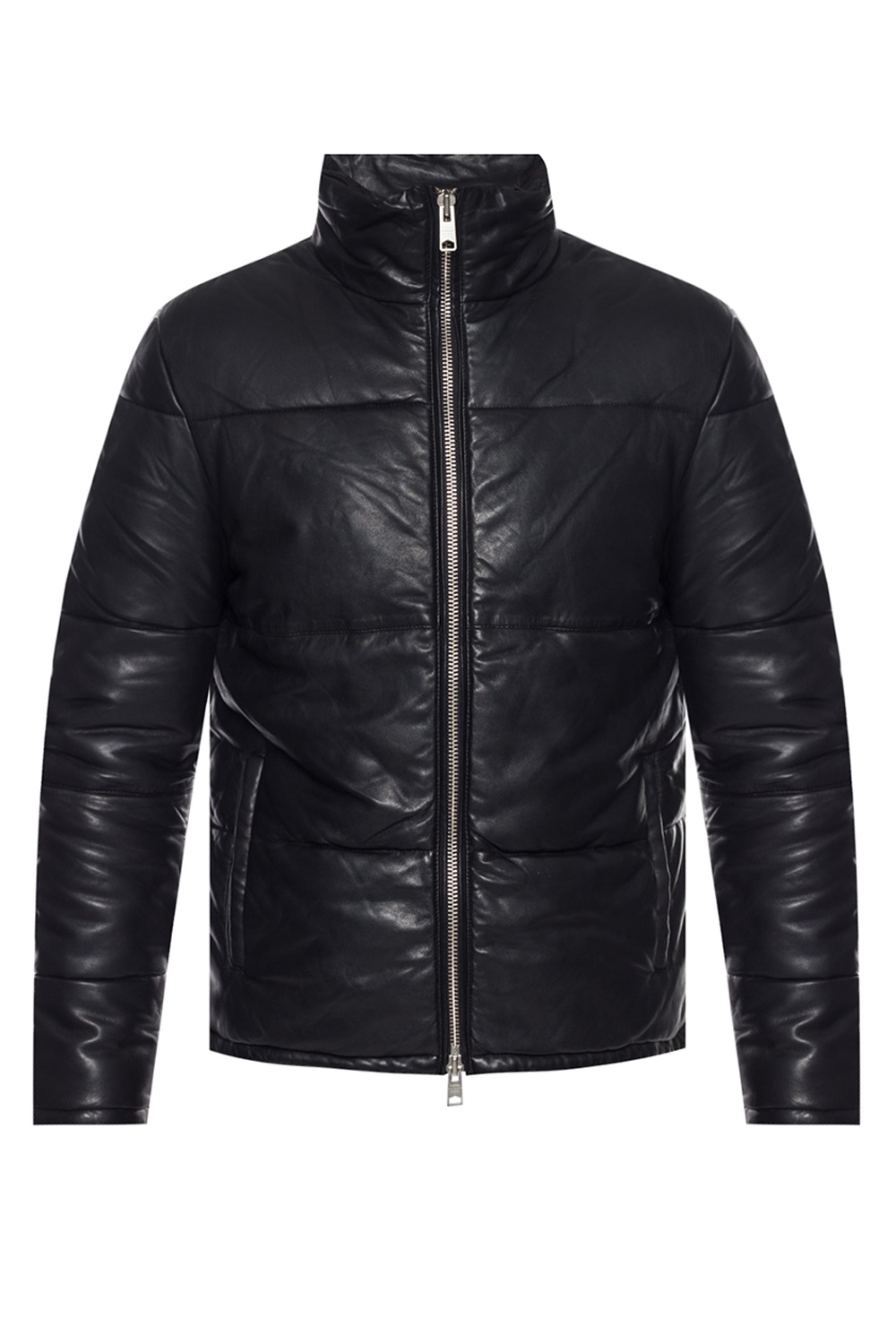 IetpShops Denmark - 'Coronet' leather jacket AllSaints - Under